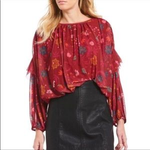 Free People Wildflower Honey Top - Size Large